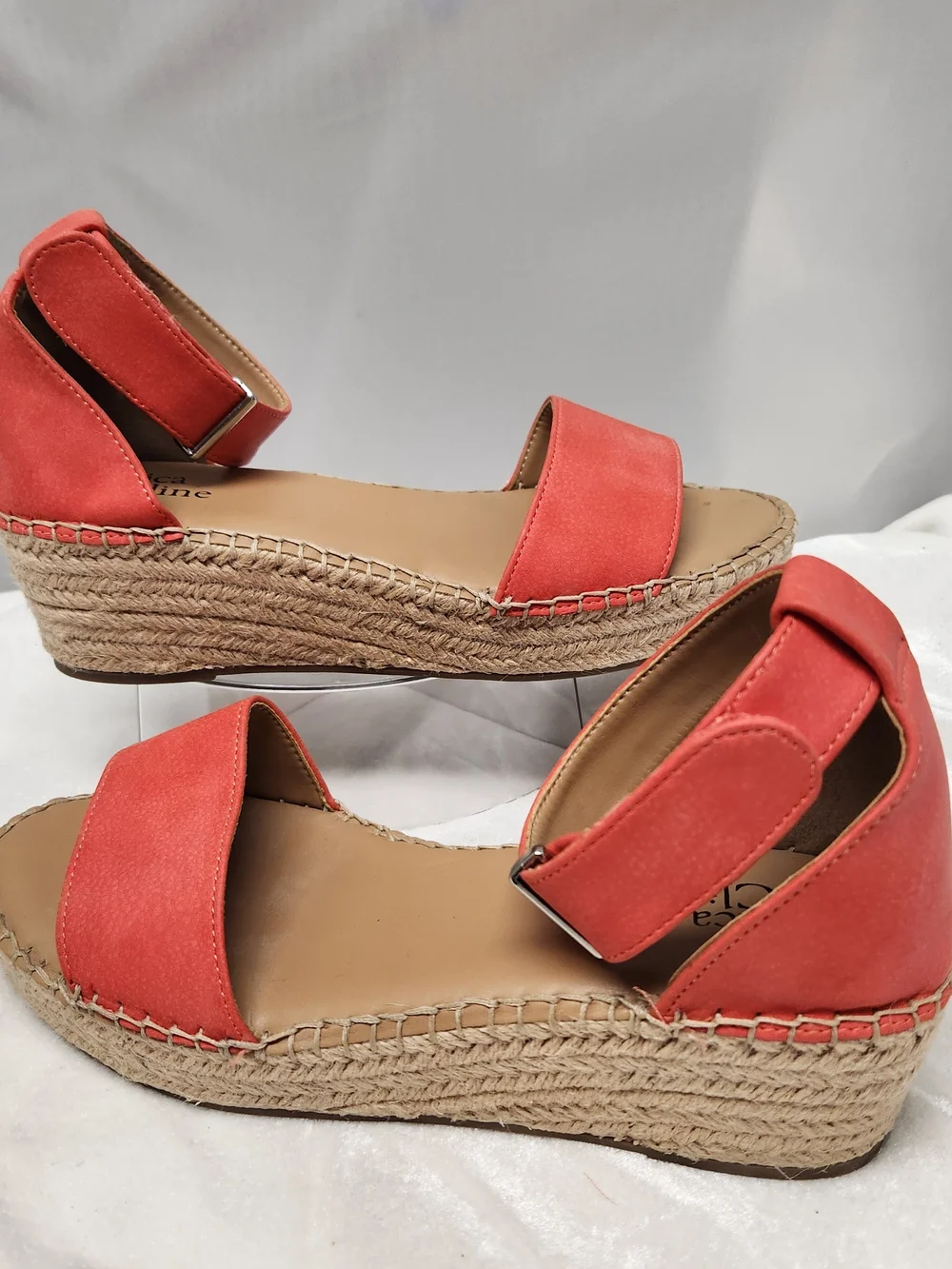 Jessica Cline Coral Ankle-Strap Espadrille Sandals